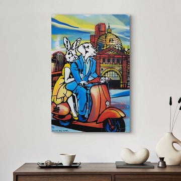 Melbourne, We Love You (Original Painting)