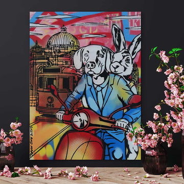Melbourne On My Mind (Original Painting)