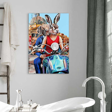 Melbourne is My Town (Original Painting)