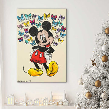 Mickey Loved The World (Original Painting)