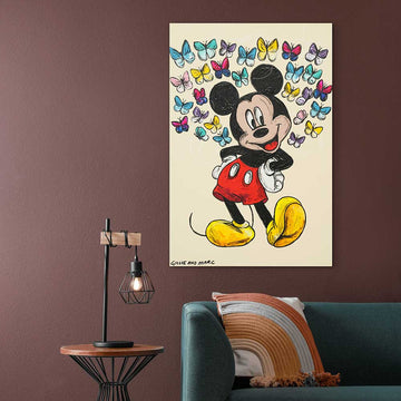 Mickey Loved The World (Original Painting)