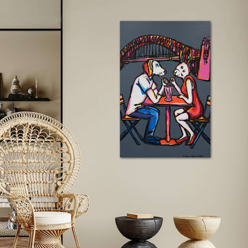 Milkshake on the Harbour (Original Painting)