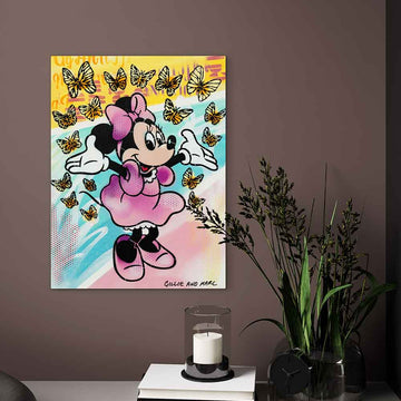 Minnie Had Butterflies on Her Mind (Original Painting)