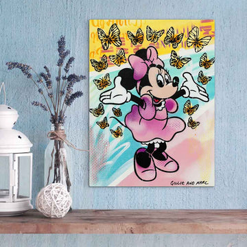 Minnie Had Butterflies on Her Mind (Original Painting)