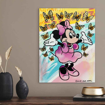 Minnie Had Butterflies on Her Mind (Original Painting)
