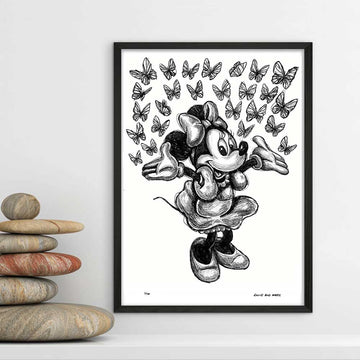 Minnie Is Here (Giclee Canvas Print)