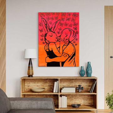 More Than a Kiss (Original Painting)