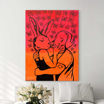More Than a Kiss (Original Painting)
