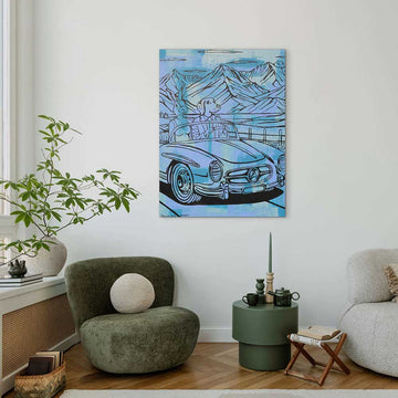 Mountain Driving (Original Painting)