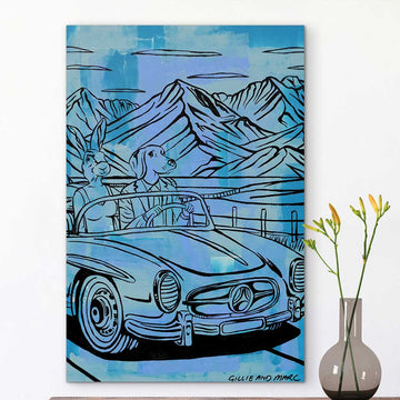 Mountain Trip (Original Painting)