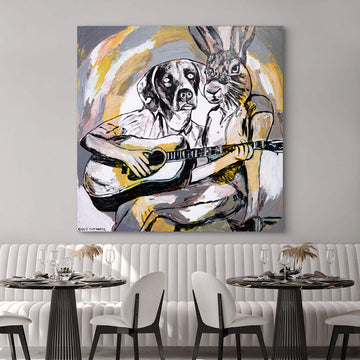 Music For The Heart (Original Painting)