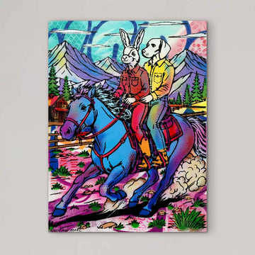 No Maps Just Us (Original Painting)