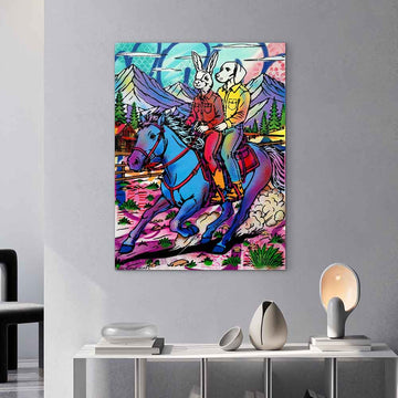 No Maps Just Us (Original Painting)