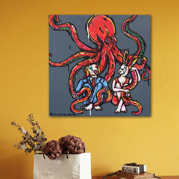 Octopus Love (Original Painting)