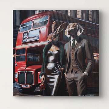 On a Wild Ride (Original Painting)