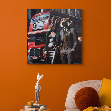 On a Wild Ride (Original Painting)