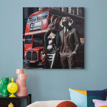 On a Wild Ride (Original Painting)