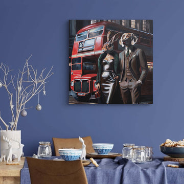 On a Wild Ride (Original Painting)