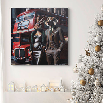 On a Wild Ride (Original Painting)