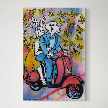 On the Road of Life (Original Painting)