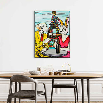 Once Upon a Time in Paris (Original Painting)