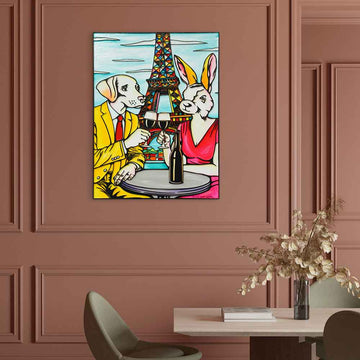 Once Upon a Time in Paris (Original Painting)