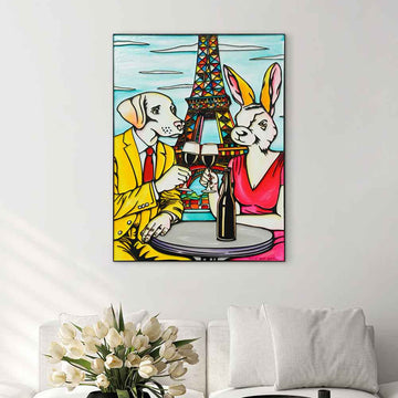 Once Upon a Time in Paris (Original Painting)