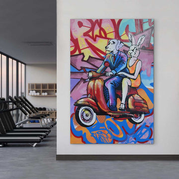One World One Ride (Original Painting)