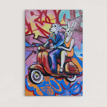 One World One Ride (Original Painting)