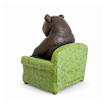 Panda Found a Place to Belong (Bronze Sculpture, Small)