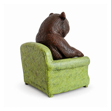 Panda Found a Place to Belong (Bronze Sculpture, Small)