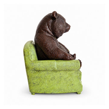 Panda Found a Place to Belong (Bronze Sculpture, Small)