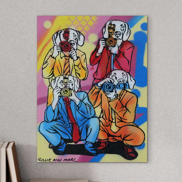 Pap Dog Lovers (Original Painting)
