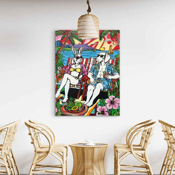 Paradise for Two (Original Painting)