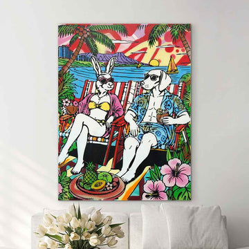 Paradise for Two (Original Painting)