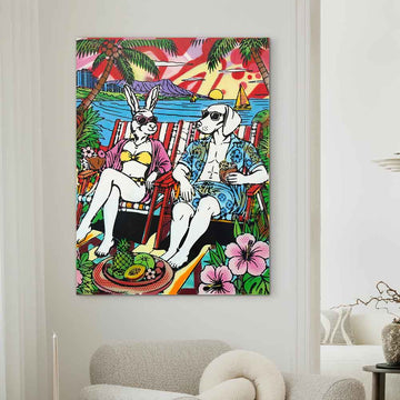 Paradise for Two (Original Painting)