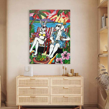 Paradise for Two (Original Painting)