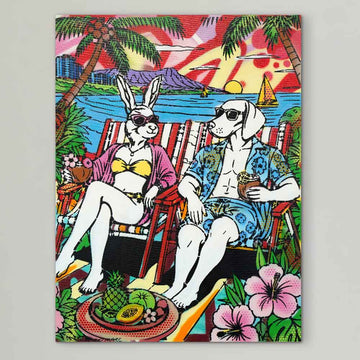 Paradise for Two (Original Painting)