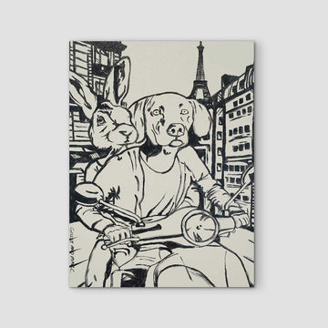 Paris Hope (Original Painting)
