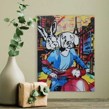Paris In Love (Original Painting)
