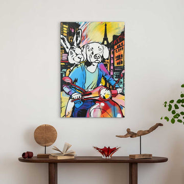 Paris In Love (Original Painting)