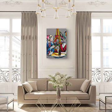 Paris Is Love (Original Painting)