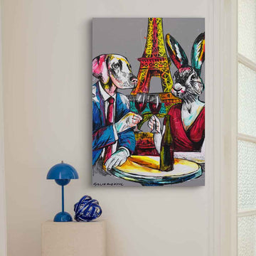 Paris Is Love (Original Painting)