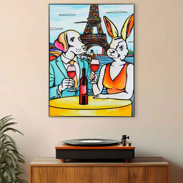 Paris Was Always a Place They Would Love (Original Painting)