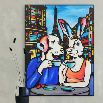 Paris Was Home (Original Painting)