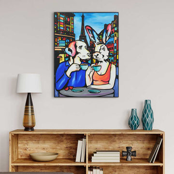 Paris Was Home (Original Painting)