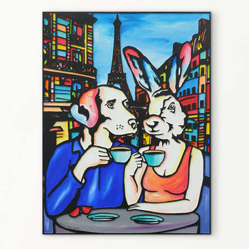 Paris Was Home (Original Painting)