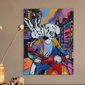 Paris Was Hot (Original Painting)
