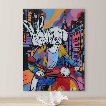 Paris Was Hot (Original Painting)