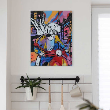 Paris Was Hot (Original Painting)